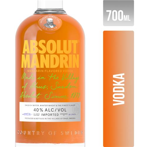 VODKA ABSOLUT MANDRIN X 700cc