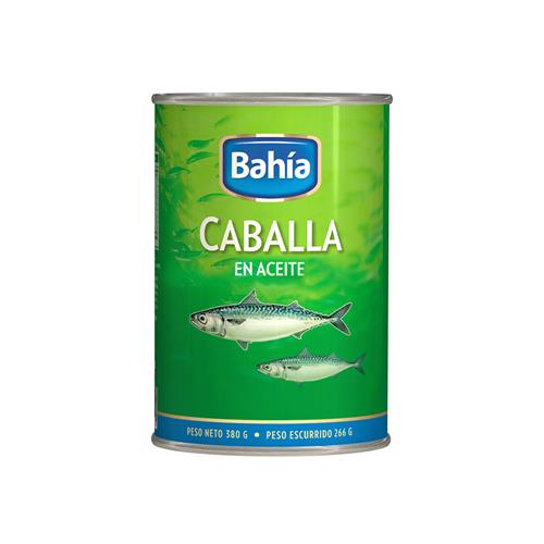 CABALLA DESM EN ACEITE Y AGUA BAHIA 170gr