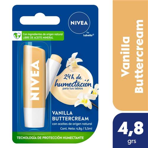 PROTECTOR LABIAL VAINILLA NIVEA x4.8grs