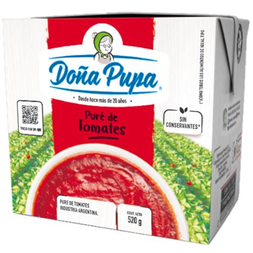 PURE DE TOMATE DOÑA PUPA X520GRS