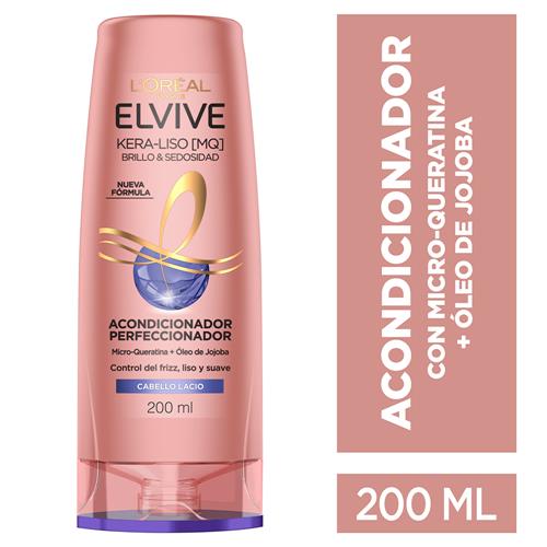 ACONDICIONADOR KERA LISO BRILLO ELVIVE x 200 ml