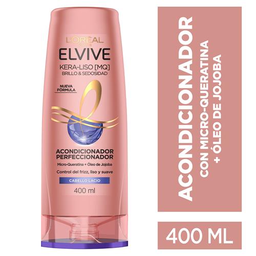 ACONDICIONADOR  KERA LISO PERFECCIONADOR ELVIVE x 400 ml