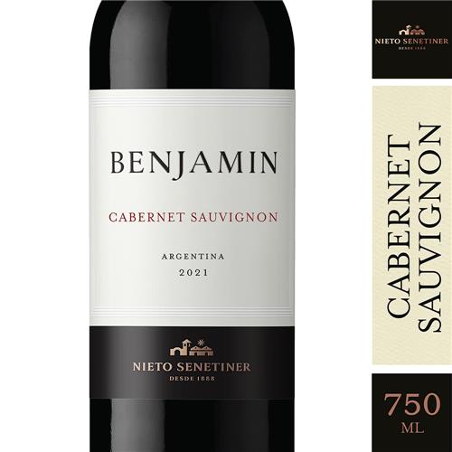 VINO TINTO CABERNET  SAUVIGNON BENJAMIN x 750 ml