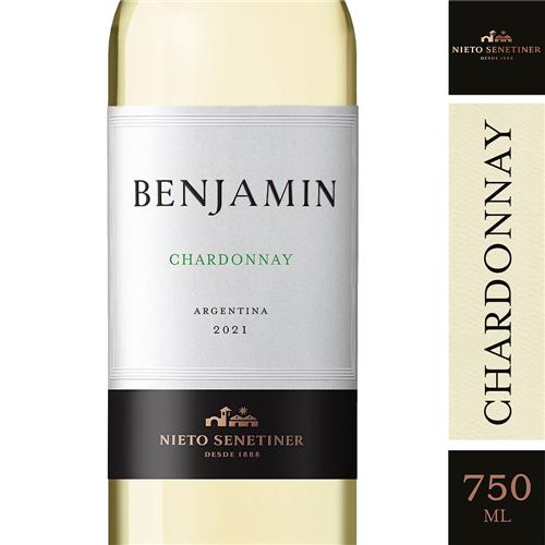 VINO CHARDONNAY BENJAMIN x750ml