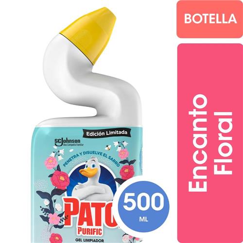 LIMPIADOR GEL DURAZNO PATO PURIFIC x 500ml