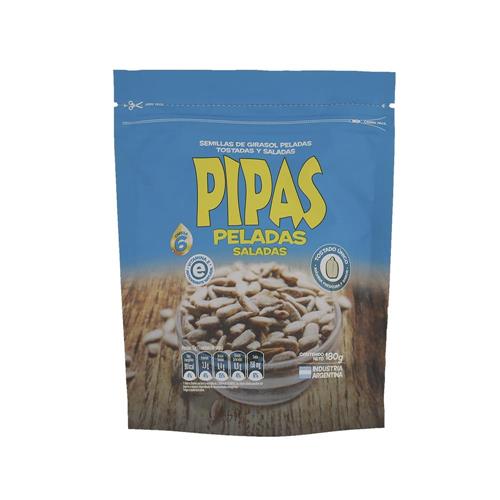 PIPAS PELADAS SALADAS 180g