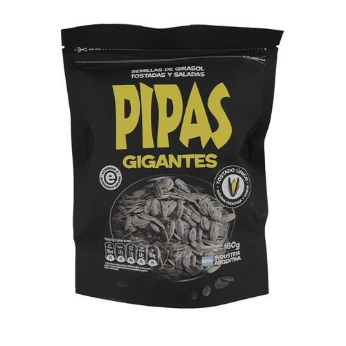 PIPAS GIGANTES DOY PACK x160grs