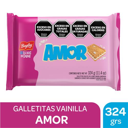 GALLETITAS AMOR PACK x324grs