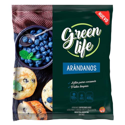 ARANDANOS CONGELADOS GREEN LIFE x 400g