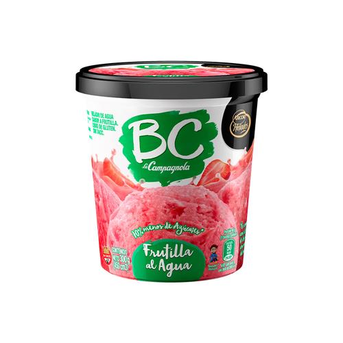 HELADO BC FRUTILLA AL AGUA x 300g