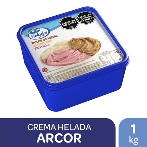 HELADO POTE TRES CREMAS ARCOR x 1K