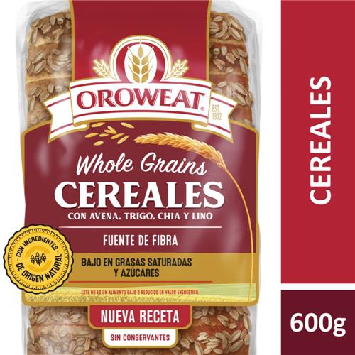 PAN OROWEAT CREALES x 600 g