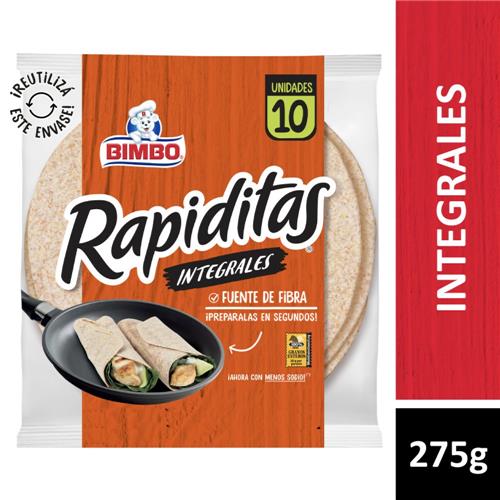 RAPIDITAS INTEGRALES BIMBO x 275 g