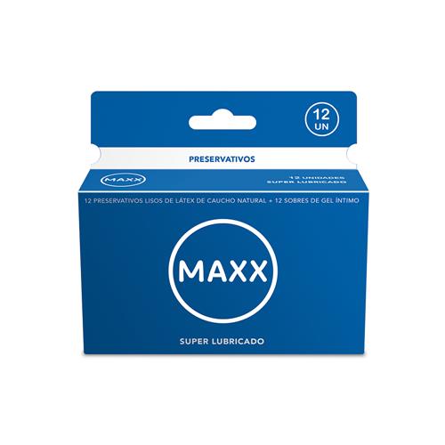 PRESERVATIVO SUPER LUBRICADO MAXX x3un