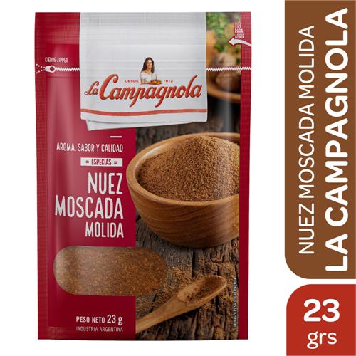 NUEZ MOSCADA MOLIDA LA CAMPAGNOLA x23grs