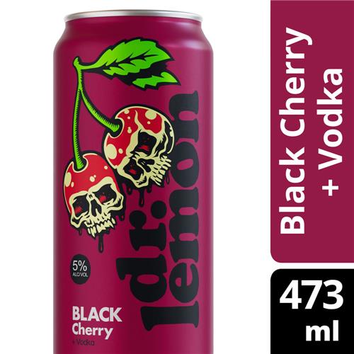 DR LEMON HALLOWEEN CHERRY x473ml