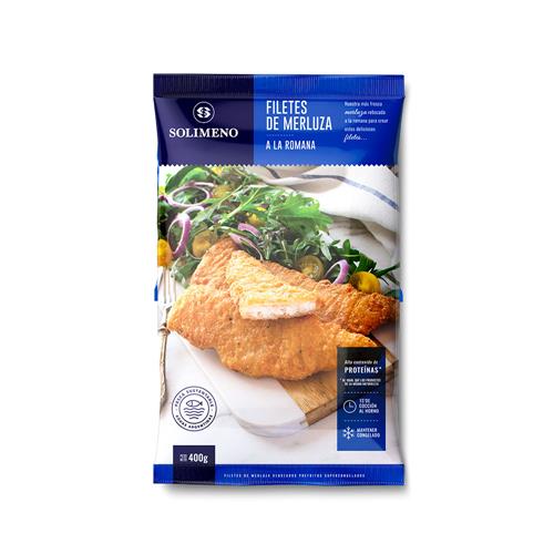 FILET MERLUZA A LA ROMANA SOLIMENO 400gr