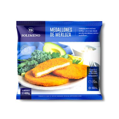 MEDALLON DE MERLUZA COMUN SOLIMENO 400gr