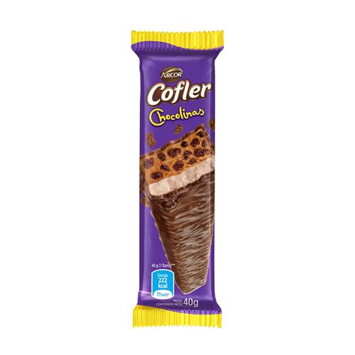 BARRA CHOCO COFLER CHOCOLINAS x 40g