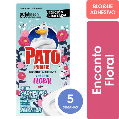BLOQUE ADHESIVO DURAZNO PATO PURIFIC x3uni