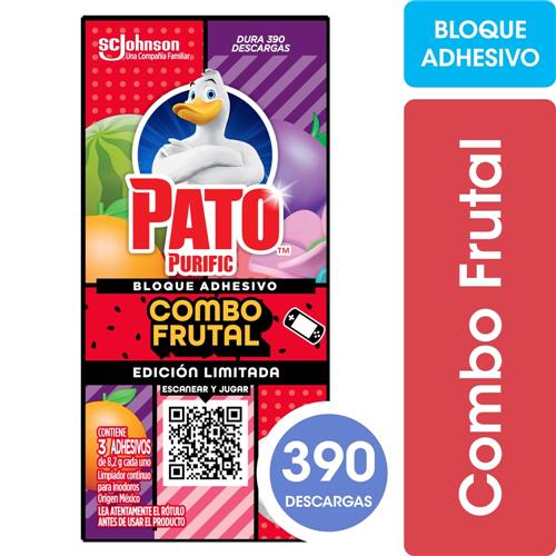 BLOQUE ADHESIVO FLORES LUNARES PATO PURIFIC x 3u