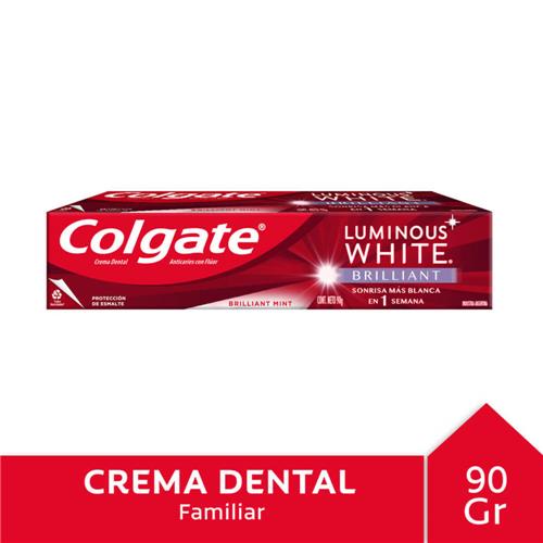 CREMA DENTAL LUMINOUS WHITE COLGATE X90G