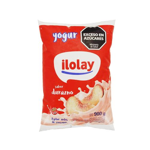 YOGURT BEB DURAZNO  ILOLAY x 900 ml