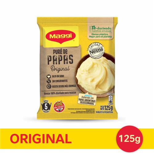 PURE DE PAPAS CREMOSOS MAGGI x 125 g