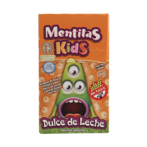 MENTITAS KIDS DULCE DE LECHE 26gr