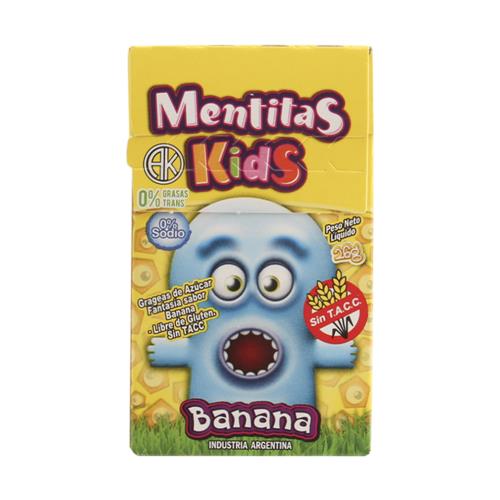 MENTITAS KIDS BANANA 26gr