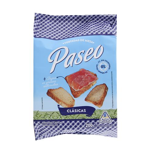 TOSTADAS CLASICAS PASEO x200grs