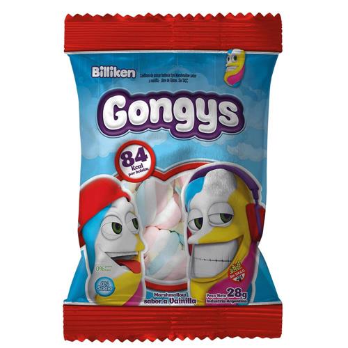 GOLOSINAS GONGYS VAINILLA x 28g