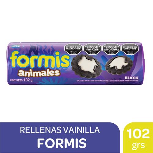GALLETITAS FORMIS ANIMALES BLANCK x 102g