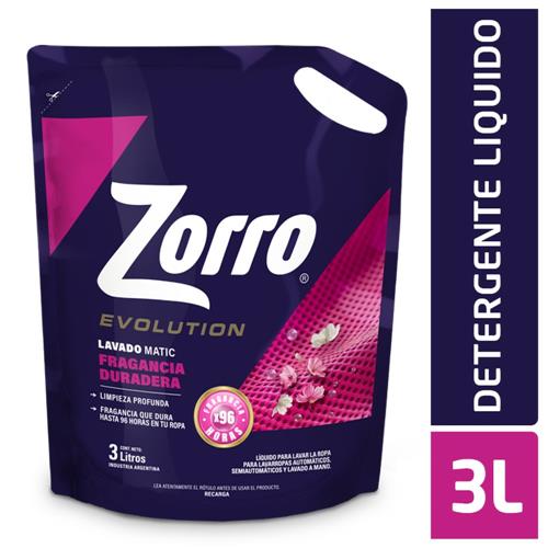 JABON LIQUIDO ZORRO ESCUDO PROTEC X3L