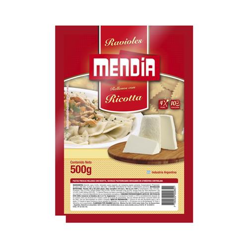 RAVIOLES MIL HOJAS RICOTTA  x 500g