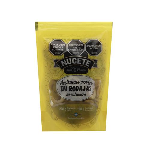 ACEITUNA VERD RODAJA DP x NETO 220G/ESC120G