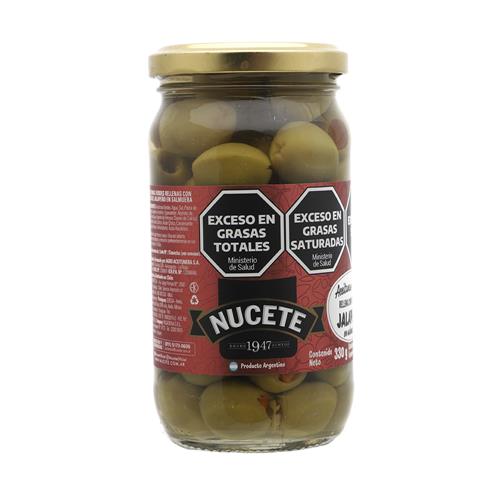 ACEITU VERDES RELL JALAPEÑOS FRA NUCETE xNETO330G/ESC 200g