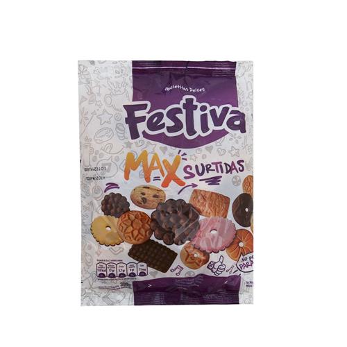 GALLETITAS FESTIVA MAX SURTIDAS 300gr