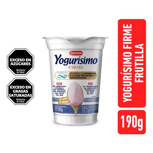 YOGURISIMO FRUTILLA x190grs