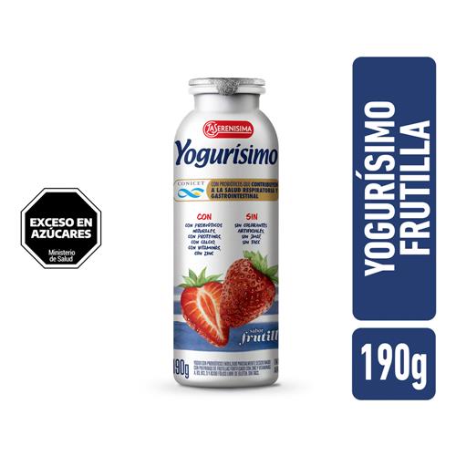 YOGURISIMO FRUTILLA x 190gr