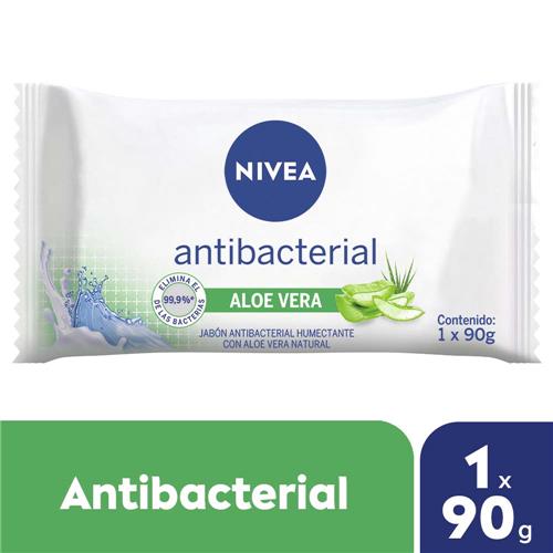 JABON ANTIBAC ALOE VERA NIVEA x 90gr