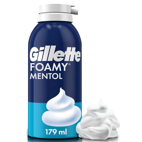 ESPUMA FOAMY MENTON GILLETTE x175grs