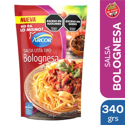 SALSA BOLONGNESA ARCOR X340G