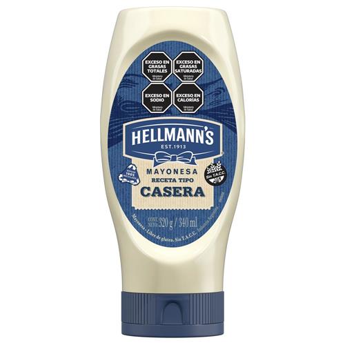 MAYONESA TIPO CASERA HELLMANN'S x 320g