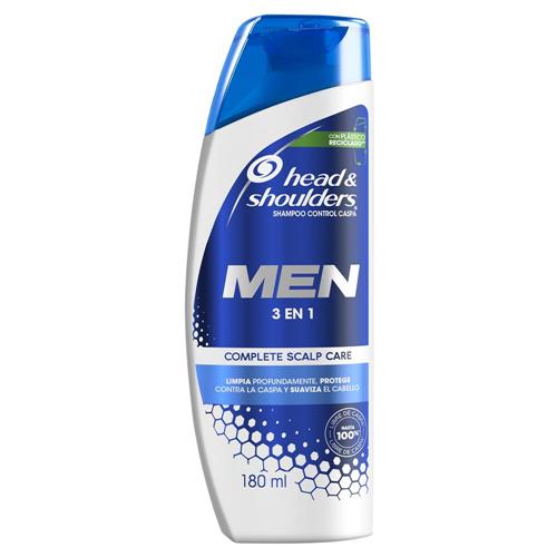 SHAMPOO HEAD & SHOULDERS MEN x 180 ml
