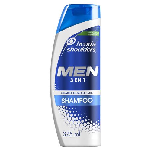 SHAMPOO MEN 3 EN 1 HEAD & SHOULDERS x 375ml