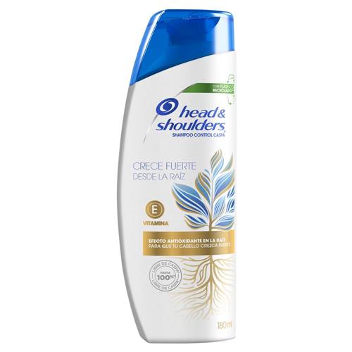 SHAMPOO CRECE FUERTE HEAD & SHOULDERS x 180 ml