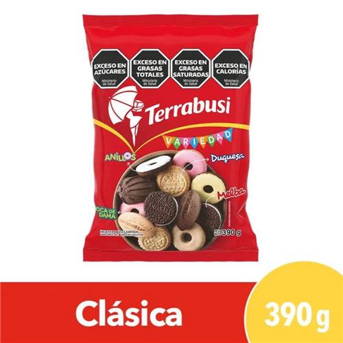 GALLETITAS VARIEDAD MIX TERRABUSSI 390gr
