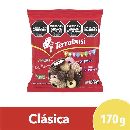 GALLETITAS VARIEDAD TERRABUSI x 170g