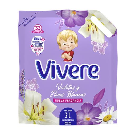 SUAVIZANTE VIOL Y FLO VIVERE DP x 3L